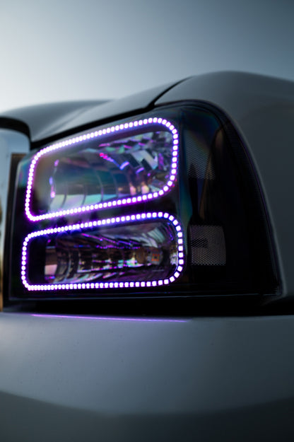 2005-2007 Ford F250/F350 Superduty Halo Headlights